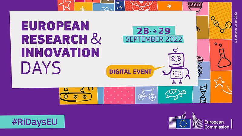 Eiropas Pētniecības un inovācijas dienas 2022 jau šonedēļ!