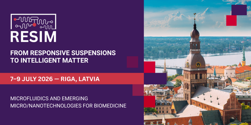 RESIM 2026 simpozijs Rīgā – no šūnu inteliģences līdz mikrorobotikai