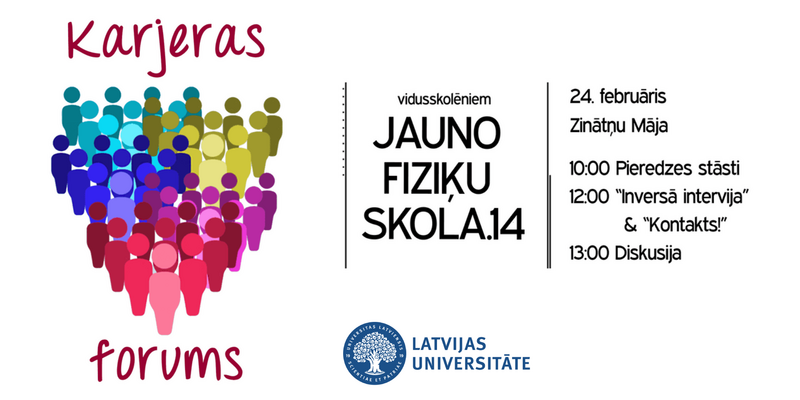 Latvijā norisinājies pirmais Jauno Fiziķu skolas Karjeras forums