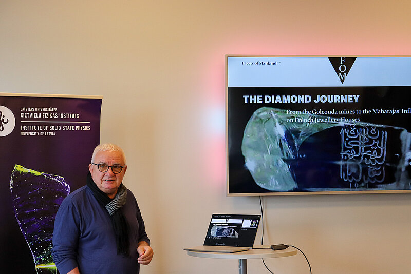 Restarting ISSP UL Scientists’ Breakfast with an Expert on Diamonds 