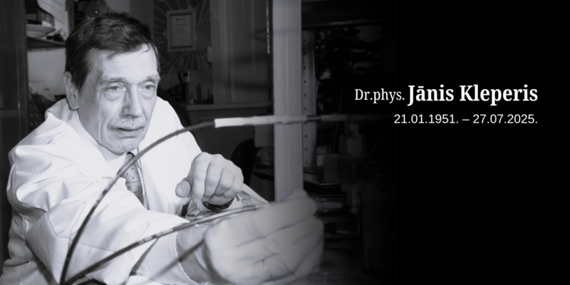 In Memoriam: Dr. phys. Jānis Kleperis