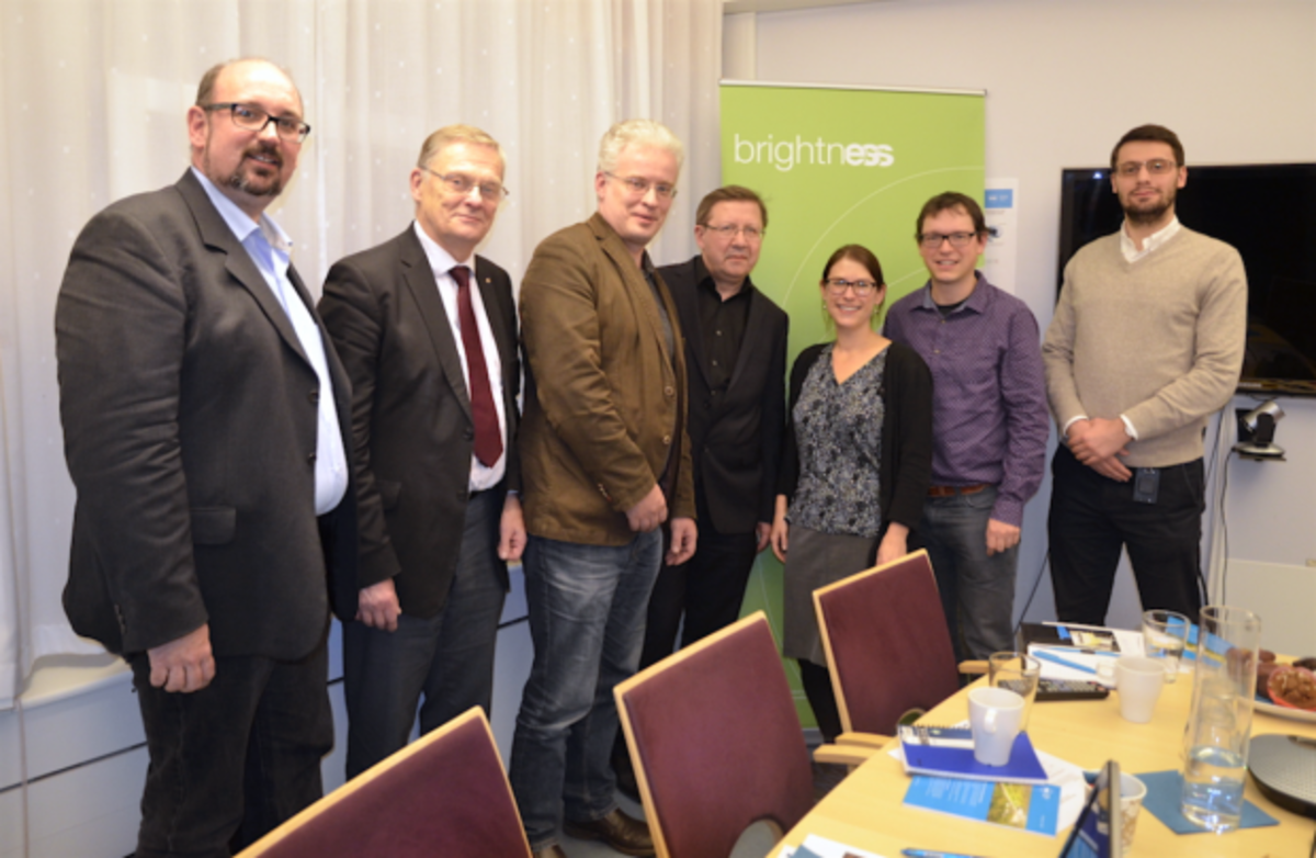 Latvian delegates meet scientists and in-kind administrators at ESS