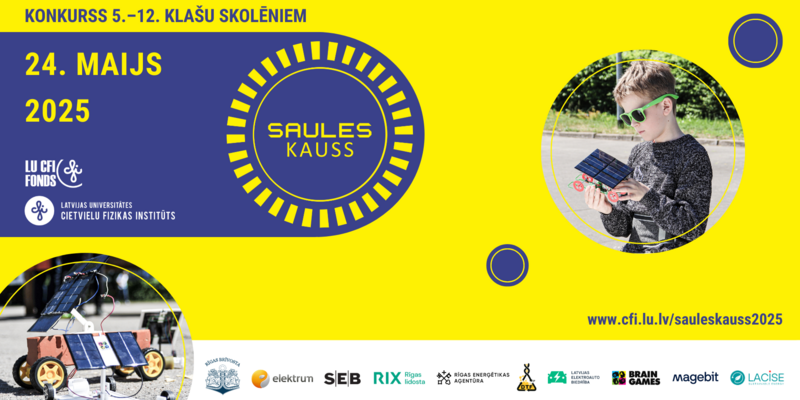 Saules kauss 2025 – gaidāma spraiga sacensība!