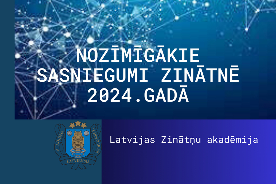 Nozīmīgākie sasniegumi zinātnē 2024